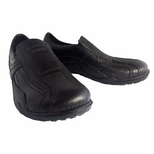 ATT AB375 Sepatu Pantofel Karet  Kantor Anti Air - Black