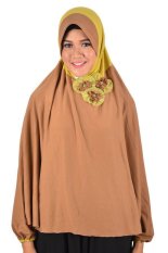 Atteenahijab Abidah Zikra - Mocca Kombinasi Hijau Pucuk