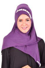 Atteenahijab Alani Stary - Ungu Tua