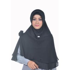 Atteenahijab Alifa Azna Basic - Hitam