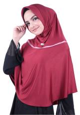 Atteenahijab Alisa Nuura - Merah Hati
