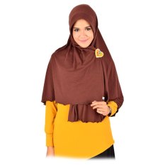 Atteenahijab Aulia Salimah - Coklat Tua