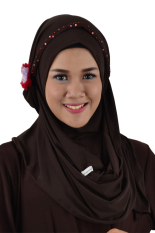 Atteenahijab Hana Athifa - Cokelat Tua