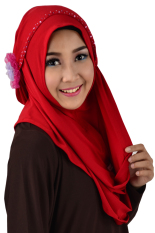Atteenahijab Hana Athifa - Merah Bendera