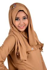 Atteenahijab Hoodie Larissa - Mocca