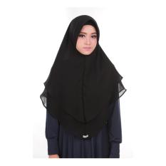Atteenahijab Khimar Afrina - Hitam