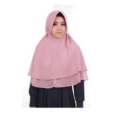 Atteenahijab Khimar Ghaniya - Mocca Muda
