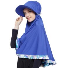 Attiqahijab Traveller Fantasia (Instant, Sport Cap) Marine blue