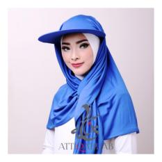 Attiqahijab Traveller (Instant, Sport Cap) Blue Marine