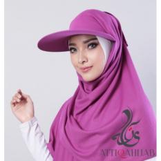 Attiqahijab Traveller (Instant, Sport Cap) Purple