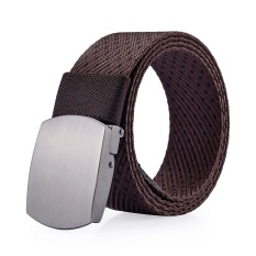 Otomatis Belt Buckle Pemuda Leisure Korea Pria dan Wanita untuk Korea Shengdelong Pria Kain Kanvas Belt Belt-Intl