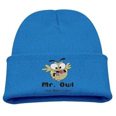 Musim Gugur Musim Dingin Hangat Topi Topi untuk Dewasa Anak-anak Mr. Burung Hantu Berapa Banyak Menjilat Balita Perempuan Anak Laki-laki Musim Dingin Hats Lucu topi-Internasional