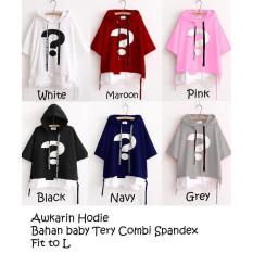 AWKARIN TOP HODIE SWEATER ATASAN WANITA PAKAIAN WANITA HODIE