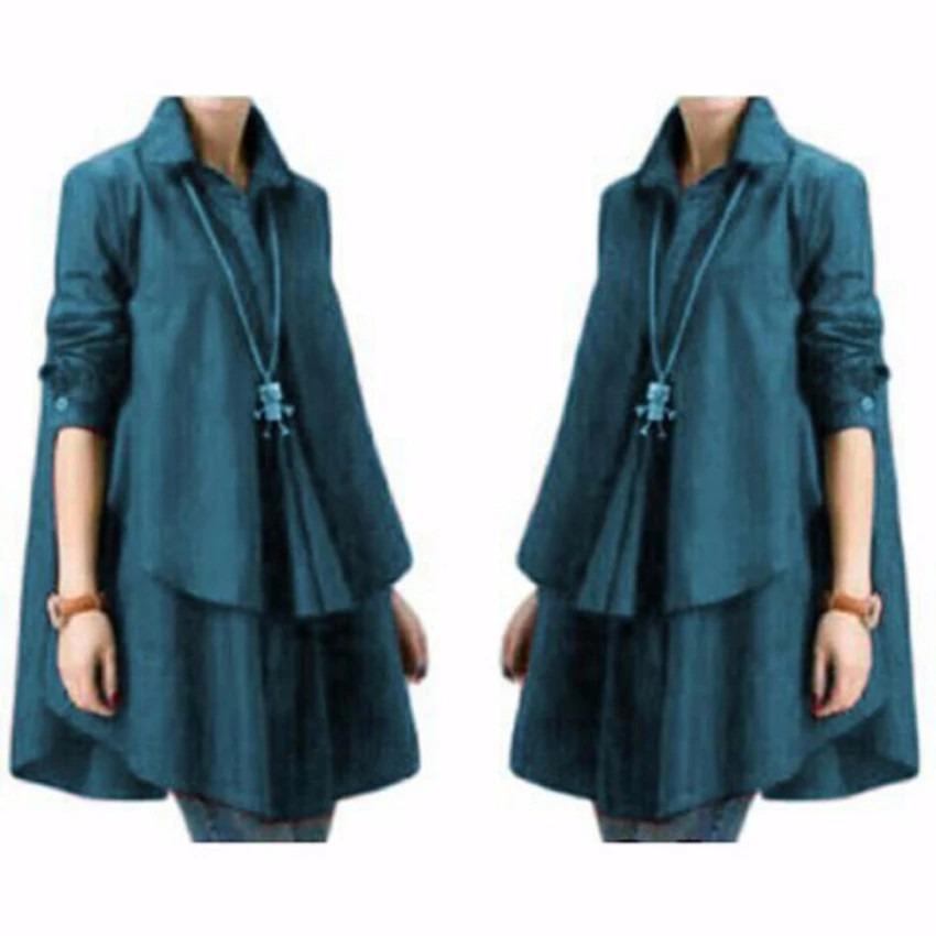 Ayu Fashion Blouse Hiraku - Maroon   - Best Seller  -