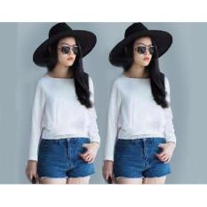 Ayu Fashion Blouse Zea - White - Best Seller