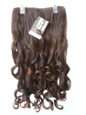 Ayumi Hairclip Biglayer Curly - Lightbrown