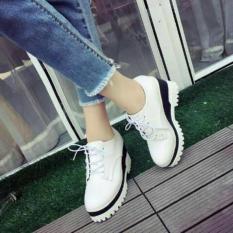 azkashoes Sepatu Boot DMR Putih
