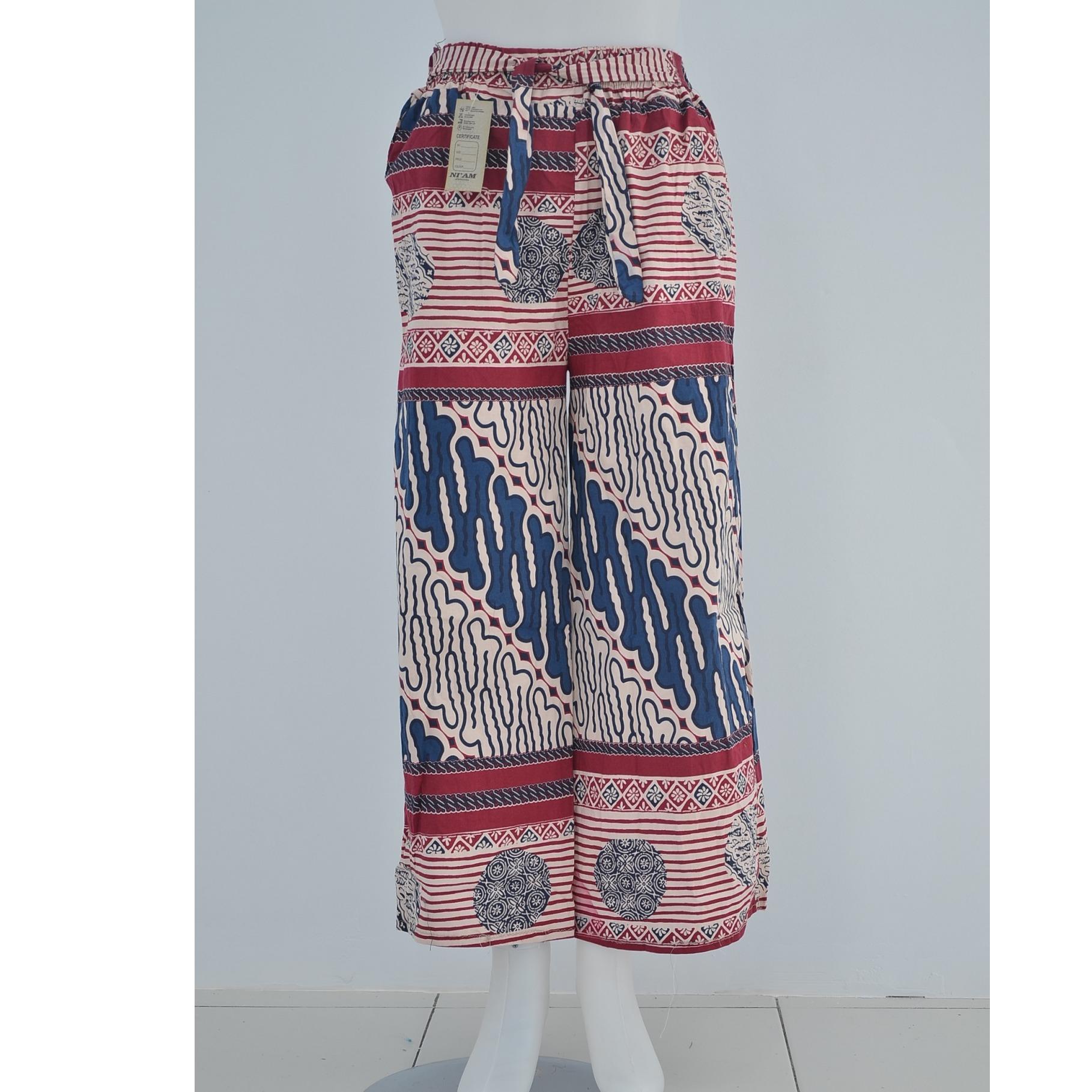 Azmya Fashion Celana Kulot Batik AF001-All Size