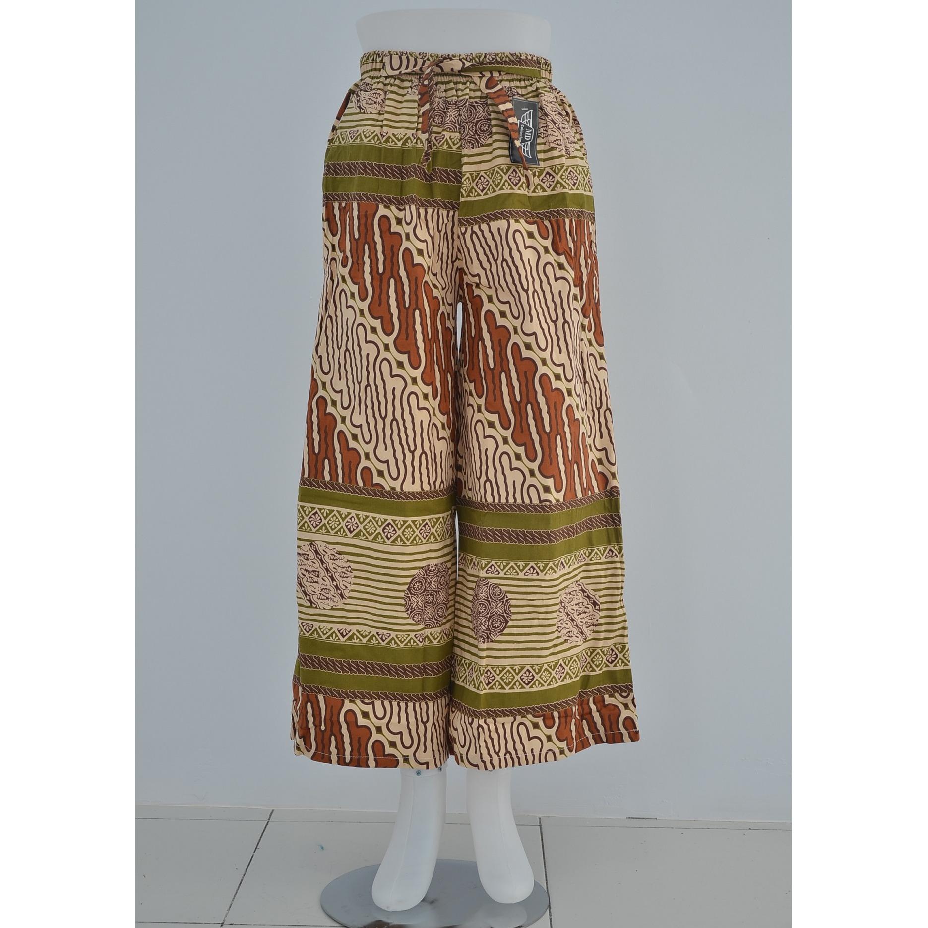 Azmya Fashion Celana Kulot Batik AF001-All Size