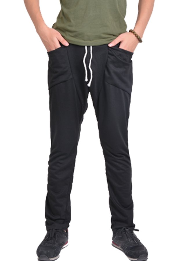 Azone Pria Women's Pants Jogging Casual Celana (Abu-abu)