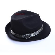 Azzalea Jaya-Topi-Hat Cowboy/Fedora / Tompi Traveling, Pesta,Holydai-Navy