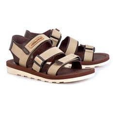 azzura 552-27 sandal gunung pria - webing - gagah dan keren (brown)