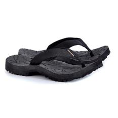 azzura 614-01 sandal gunung pria - webing - gagah dan keren (black)