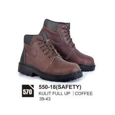 AZZURA Sepatu Boots Pria 550-18 39-43 Kulit Pul Up #Sepatu Boots Pria