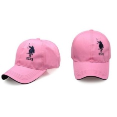 b0d0 panas rekreasi kota berkendara penting matahari topi Paulus POLO topi bisbol laki-laki topi golf topi (Pink)-Intl