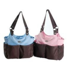 Baby Talk Club Cute Baby Diaper Bag - Tas Perlengkapan Untuk Bayi Dan Bunda Tas Bayi Dan Anak Tas Travelling Tas Berpergian Tas Multifungsi Tas Popok Tas Diaper Tas Ibu Hamil Tas Ibu Menyusui Tas Organizer - Blue