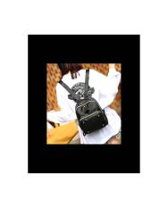 Backpack Ransel Wanita Kecil Hitam - Tas Punggung Import Nylon RNK8