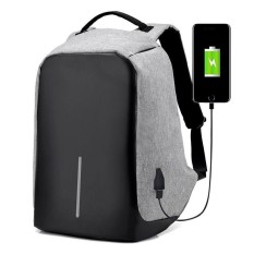 BackPack/Tas Ransel Anti Maling di Lengkapi Charger Hp Ukuran Besar L26XH43XW11CM