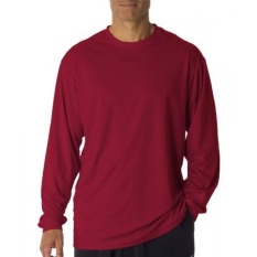 Badger Sportswear Dewasa B-Core Lengan Panjang TEE, Kardinal,-Intl