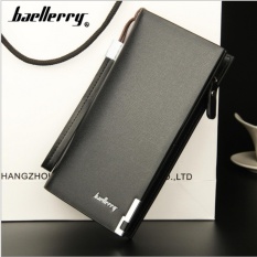 Baellerry Dompet Premium Pria Wanita Panjang SW002 - Hitam