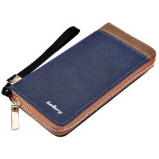 Baellerry Kain Perca Kanvas Kopling Portabel Dompet For Pria (kopi)