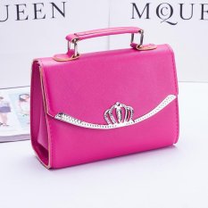 Tas Rown Baru Han Edisi Tas Kecil Fashion Ladies Fashion Handbags Satu Bahu Aslant Portable Tas Wanita-Intl