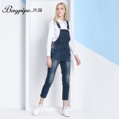 Bagpipe BAGPIPE Baru Musim Semi Celana Panjang Jeans Wanita (Denim biru)