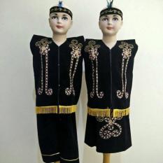 Baju Adat Dayak Anak / Pakaian Adat Dayak (Kalimantan Timur) - Mqtsnv