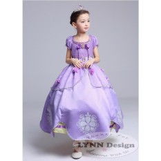 Lynn Design- Baju Dress Kostum Anak Disney Princess Sofia _ Frozen Friends