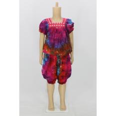 Baju anak santai XL stelan baju tidur anak baju batik