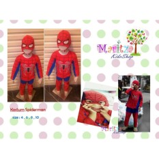 Baju Anak / Stelan / Kostum Spiderman