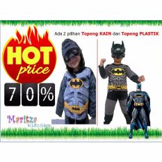 Baju Anak / Stelan / Kostum superhero Batman 1-10 tahun