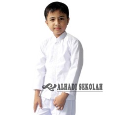 Baju Atasan Koko Muslim Lengan Panjang, UKURAN. 8, 9, 10, 11, 12, 13. Busana Muslim Anak Laki-Laki (BKM001-01)