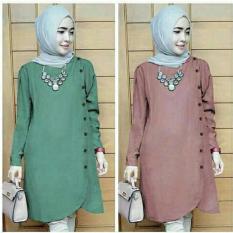 Baju Atasan Wanita Baju Murah Muslim Blouse Tunik Hijab Kode MC65009