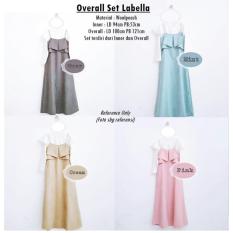 Baju Atasan Wanita Overall Set Labella