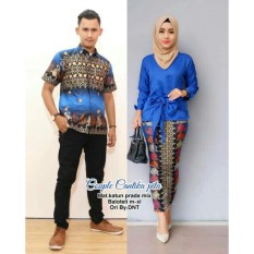 Batik Couple / Baju Batik Sarimbit Cantika Pita