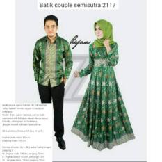 Baju Batik Couple Semi Sutra Lengan Panjang