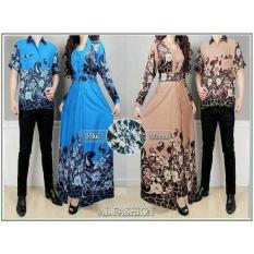 Baju Batik Pasangan Pesta / Kemeja Batik Pasangan Kondangan / Couple Muslim Batik Mariana