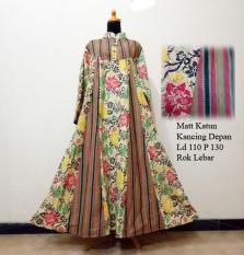 Baju Batik Wanita Gamis Katun Maxidress - Baju Hamil