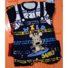 Baju Bayi Jumper/Baju Kodok Karakter Wild Surf